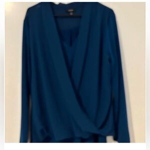 Alfani Deep Blue Women's Blouse